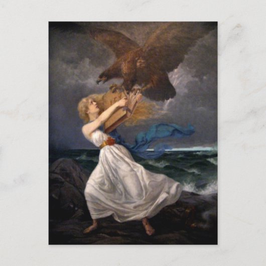 Istos Postkarte "Der Angriff" (Vorderseite)