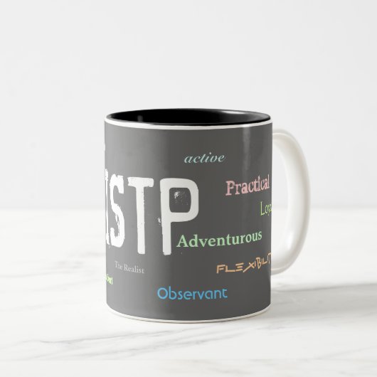 ISTP ZWEIFARBIGE TASSE (VorderseiteRechts)