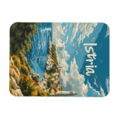 Istrien Kroatien Magnet (Horizontal)
