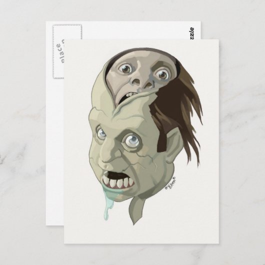 iStuck Postkarte (Vorne/Hinten)