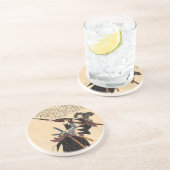 Isuai Juzaemon Masahisa Sandstein Untersetzer (Seite)