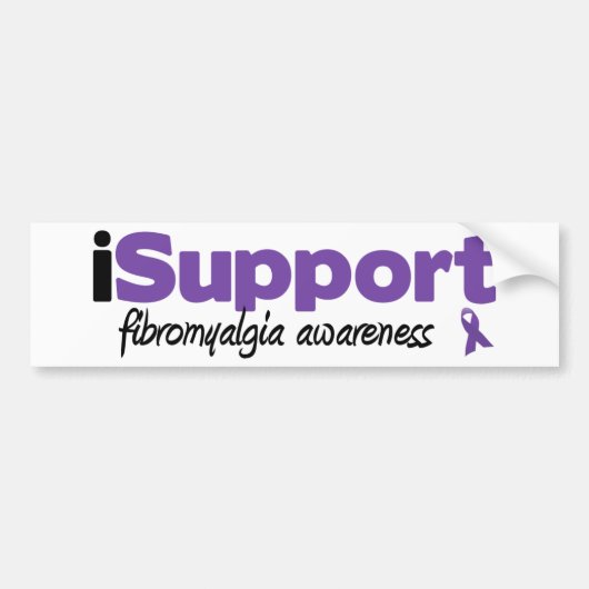 iSupport Fibromyalgia Autoaufkleber (Vorne)