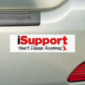 iSupport Herz-Krankheit Autoaufkleber (Auf Auto)