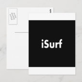 iSurf Postkarte (Vorne/Hinten)
