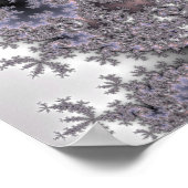 Isvirvel - Fraktal Poster (Ecke)