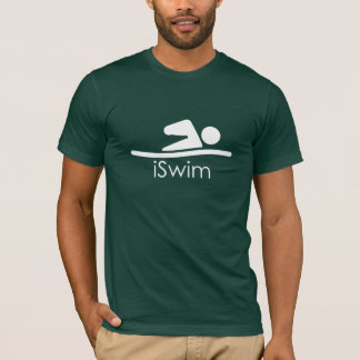 "iSwim" Mens Swim Shirt