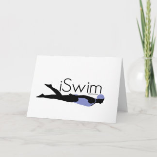 Iswim — Weiblich Karte