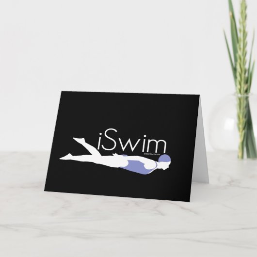 Iswim — Weiblich Karte (Vorderseite)
