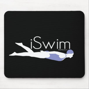 Iswim — Weiblich Mousepad