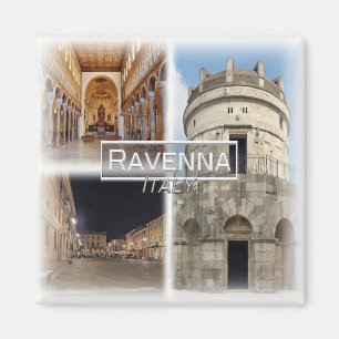 IT1499 Europa, Italien, Ravenna, Kühlschrank Magnet
