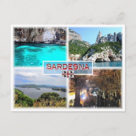 IT2029 Europa - Italien - Sardinien - Luras Olivas Postkarte (Vorderseite)