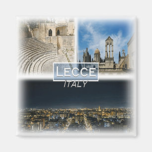 IT3254 Europa, Italien Apulien, Lecce, Kühlschrank Magnet