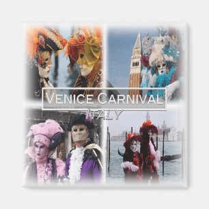 IT3262 Europa, Italien, Venedig Karneval, Kühlschr Magnet