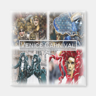 IT3263 Europa, Italien, Venedig Karneval, Kühlschr Magnet