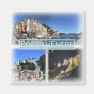 IT3268 Europa, Italien, Ligurien, Porto Venere, Kü Magnet