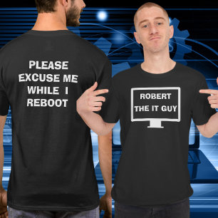 IT-Abteilung Humor T-Shirt