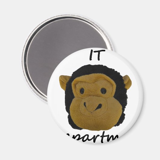 IT-Abteilung Magnet (Vorderseite/Rückseite)