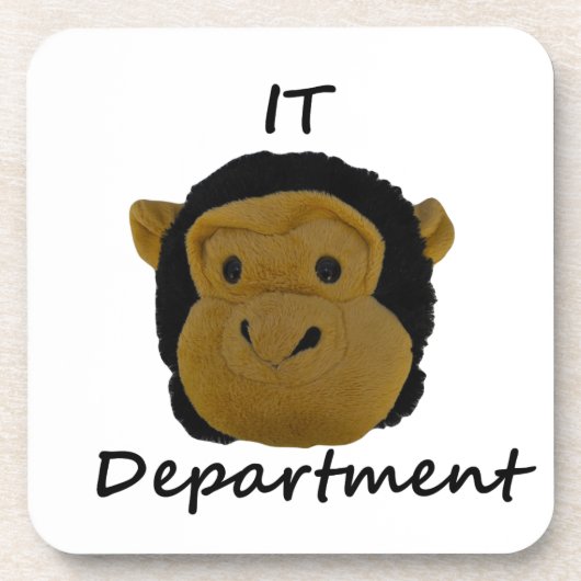 IT-Abteilung Untersetzer (Vorderseite)