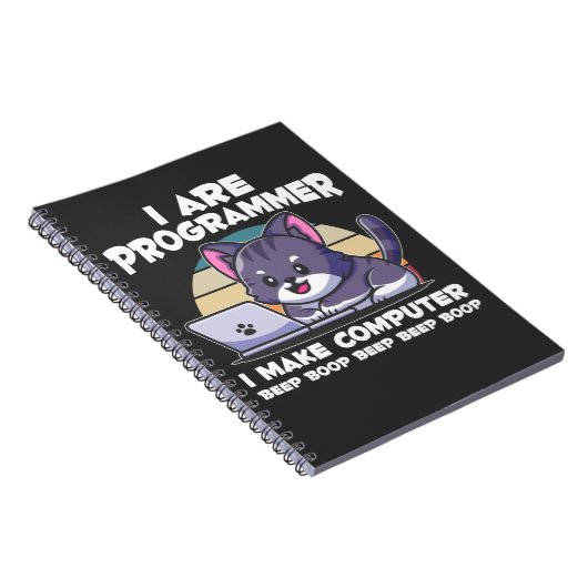 IT-Admin Spaß Informatik Student Sprichwort Notizblock (Rechte Seite)