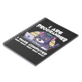 IT-Admin Spaß Informatik Student Sprichwort Notizblock (Linke Seite)