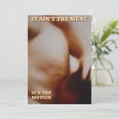 IT AIN"T THE MEAT KARTE (Stehend Vorderseite)