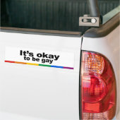 It' s-O.K., zum homosexuell zu sein Autoaufkleber (Auf Lkw)