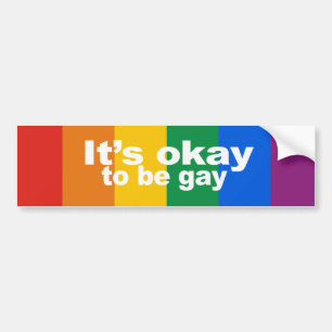 It' s-O.K., zum homosexueller Autoaufkleber