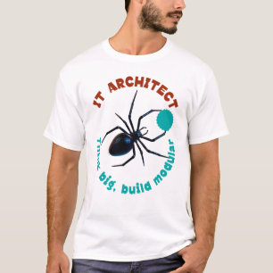 IT-Architekt: Groß denken, modular aufbauen Lustig T-Shirt