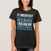 IT-Architekt T-Shirt (Vorderseite)