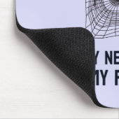 IT-Architektur: Mein Netzwerk, meine Regeln sind w Mousepad (Ecke)