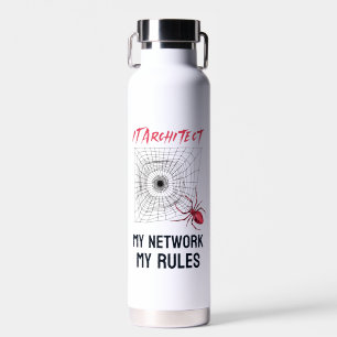 IT-Architektur: Mein Netzwerk, meine Regeln sind w Trinkflasche