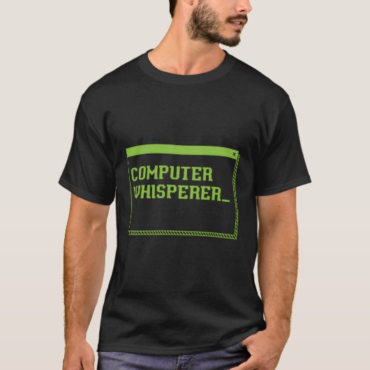 IT-Aufrüstung für Computerflüster T-Shirt (Vorderseite)