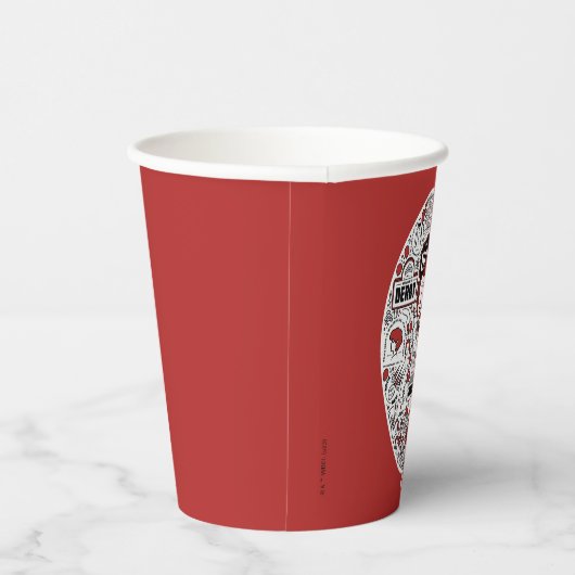 IT Balloon Doodle Art Pappbecher (Rechts)
