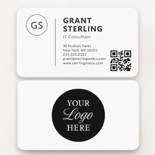 IT-Berater QR-Code-Logo Professionell Visitenkarte