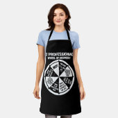 IT-Berufliches Geek Wheel of Answers Schürze (Getragen)