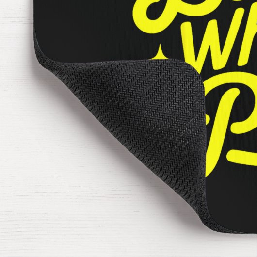 It Burns When I Pee Funny Sarcastic Novelty Meme G Mousepad (Ecke)