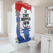 It Can't Happen Here WPA Poster Duschvorhang (Beispiel)