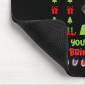 IT-Computerabteilung Geek Xmas Mousepad (Ecke)