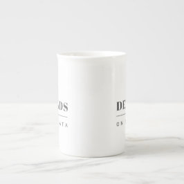 It Depends on the Data Bone China Mug Porzellantasse