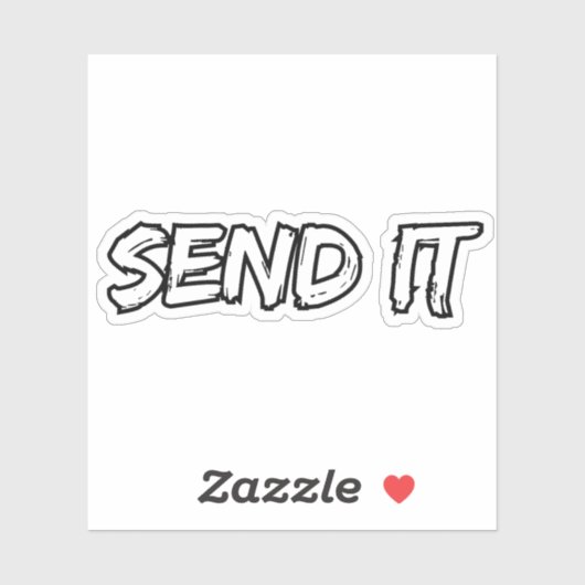 It Disk Golf Sticker senden (Blatt)