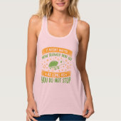 It Doesn't Matter How Slowly You Go | Don't Stop T Tank Top (Vorderseite)