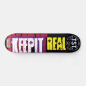 IT-ECHTEN Skateboard behalten (Horizontal)