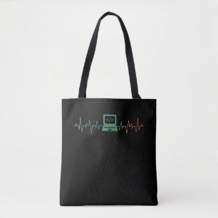 IT-Entwickler Computer-Heartbeat-Software-Coder Tasche