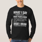 IT-Experte Computer-Nerd Helpdesk IT-Techniker Su T-Shirt (Vorderseite)