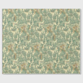 IT Forest Fishing Muster Geschenkpapier (Flach)