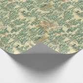 IT Forest Fishing Muster Geschenkpapier (Ecke)