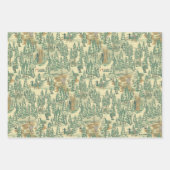 IT Forest Fishing Muster Geschenkpapier Set (Vorderseite)