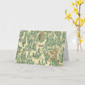 IT Forest Fishing Muster Karte (Gelbe Blume)