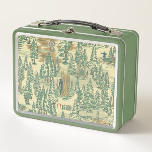 IT Forest Fishing Muster Metall Brotdose