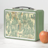 IT Forest Fishing Muster Metall Brotdose (Beispiel)